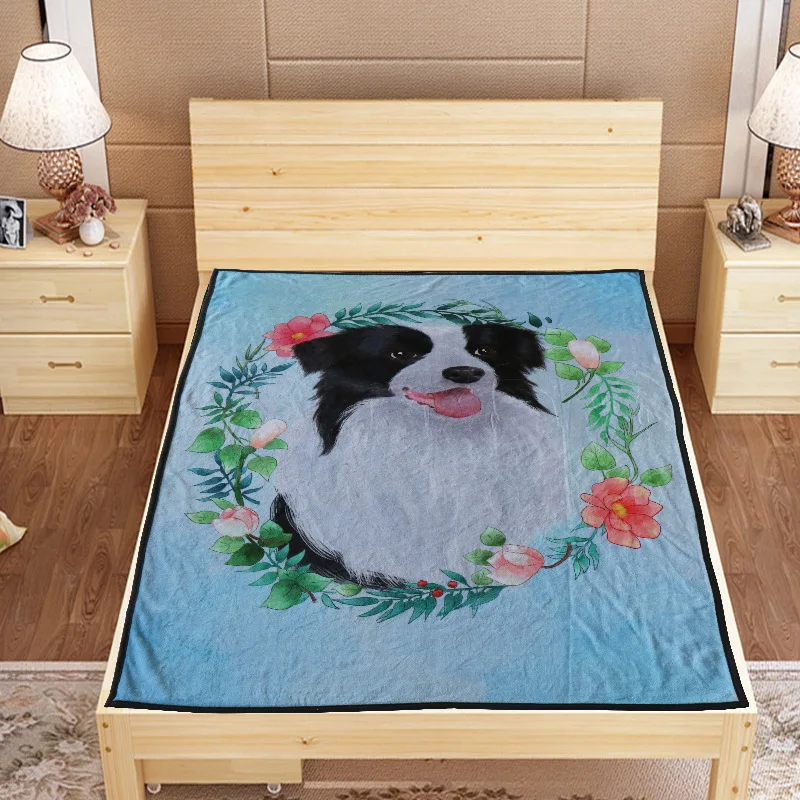 

Flannel Digital Printing Blanket Nap Airable Cover Blanket New Style Cartoon Printed Blanket Customizable