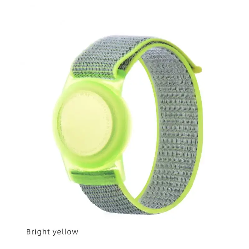 Case For Apple AirTags TPU Nylon Strap Air Tag Anti-Scratch Bracelet Protective Cover Shell For AirTag Children Watch Strap 2021 
