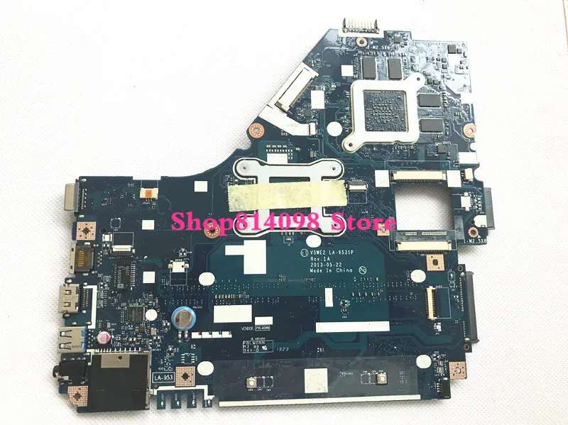 Материнская плата для ноутбука ACER Aspire E1-572 E1-572G I5-4200U Процессор V5WE2 LA-9531P для тестирования системной хорошее