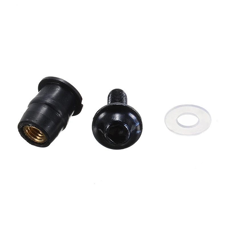10 шт./компл. M5 болты метрический резиновые хорошо гайки лобового стекла