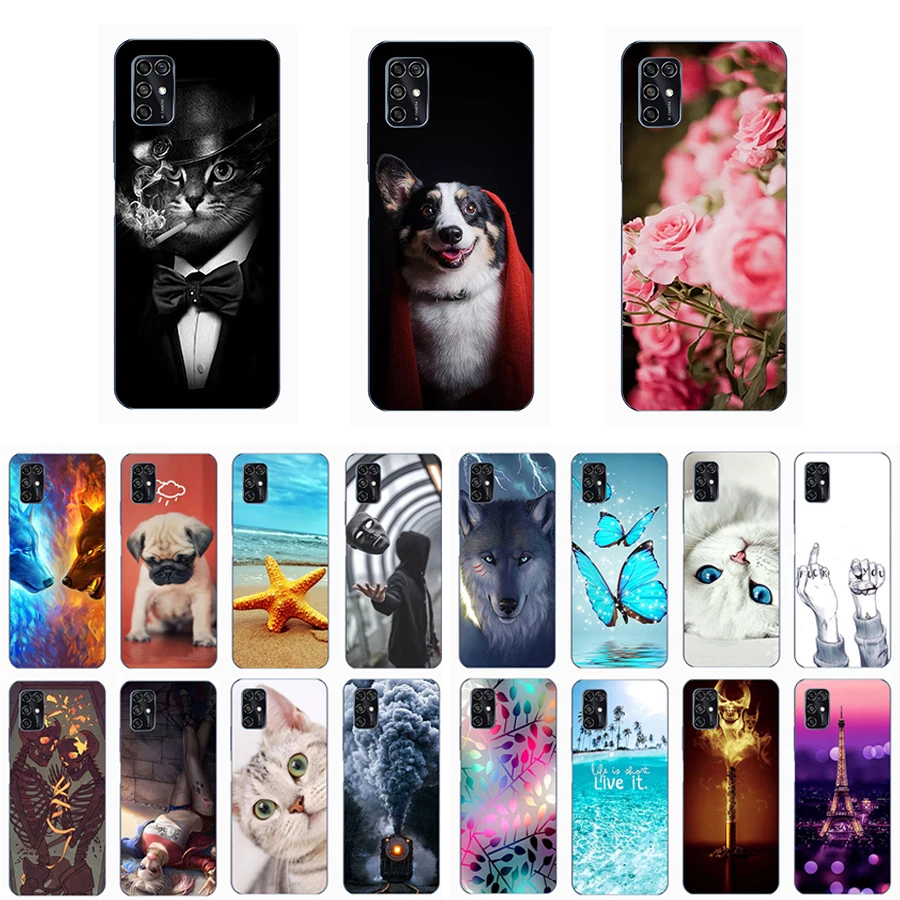 Para zte lâmina v2020 caso inteligente silicone macio capas para lâmina v2020 casos de telefone caso inteligente para lâmina v2020smart v2020 funda