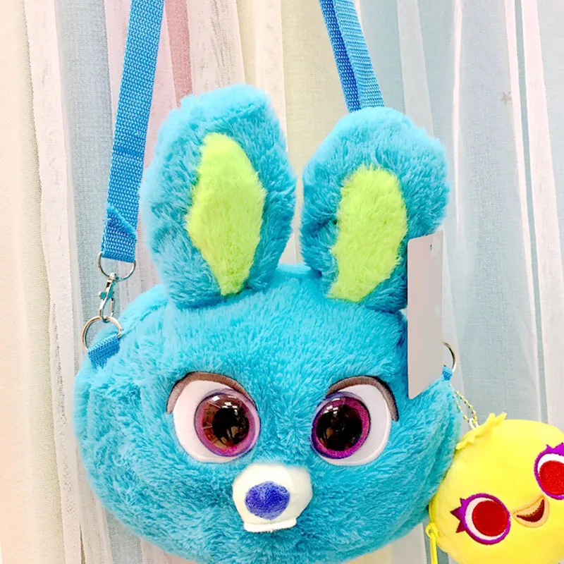 Новинка! TOY STORY 4 кролик и Даки Мягкие плюшевые сумки мягкий пушистый персонаж фильма Детская сумка на одно плечо Gifs для детей
