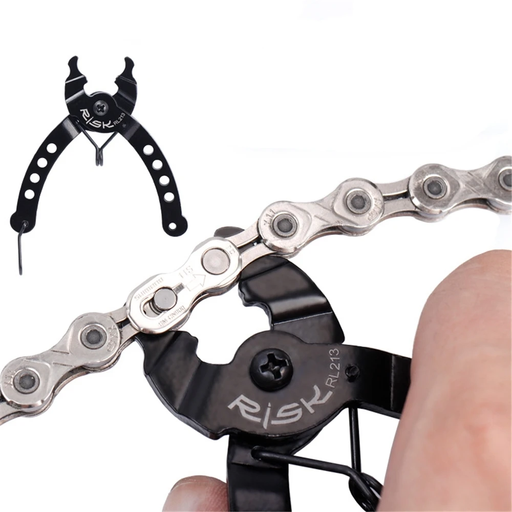 Mini Bicycle Open Close Chain Magic Buckle Removal Tool Bike Master Link Plier