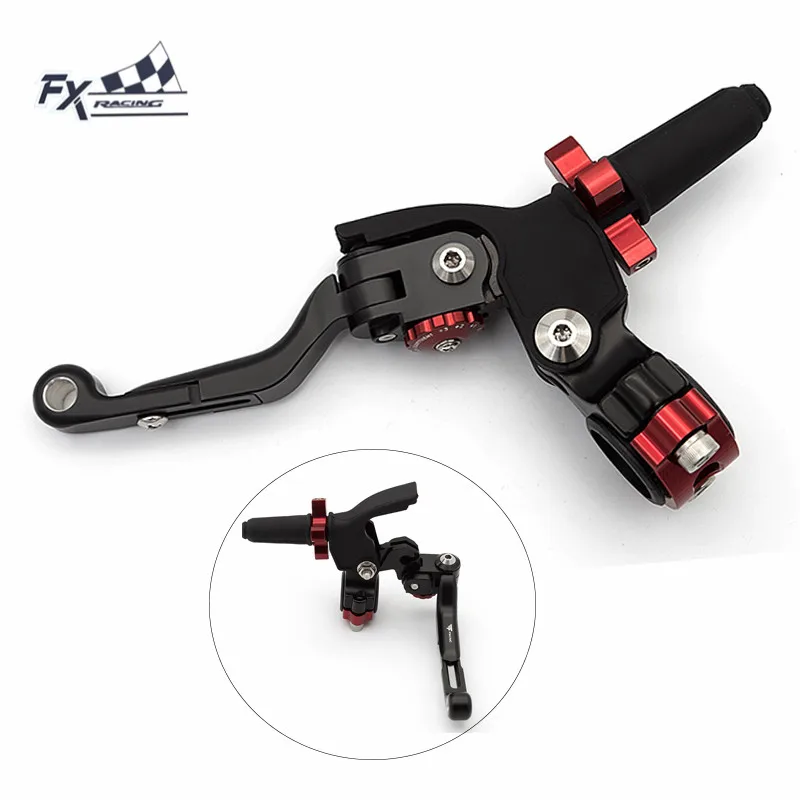 22mm Motorcycle Folding Extendable Stunt Clutch Perch Lever For Yamaha