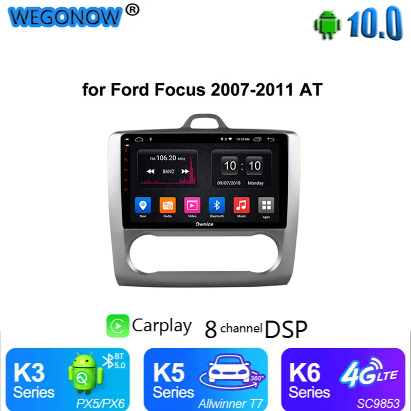 Ownice 8 Core Android 10 Car 2Din Radio DVD player carplay 4G 64G 360 Panorama DSP SPDIF GPS Navi 9&quot for FOCUS 2007-2011 AT |