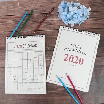 

1PC 2020 Good Day Wall Calendar Agenda Organizer Cartoon Calendar Daily Schedule Planner