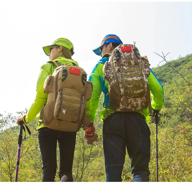 45l militar mochila tático saco de acampamento