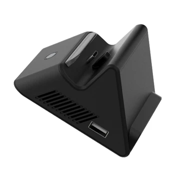 

HDMI Video Converter Charging Dock Station Portable TV Conversion Folding Base for Nintend Switch Host Games Accessories