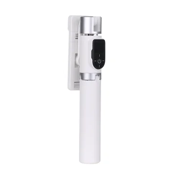 

Mini BT 4.0 Selfie Stick with 6PCS LEDs Light Remote Control Controller 360° Rotatable Phone Holder for Live Photos Travel