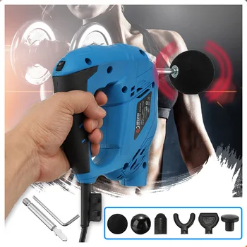 

Electric Fitness Deep Muscle Massage Guns Handheld Percussive Vibration Therapy Deep Tissue Body Massager Slimming Health Care