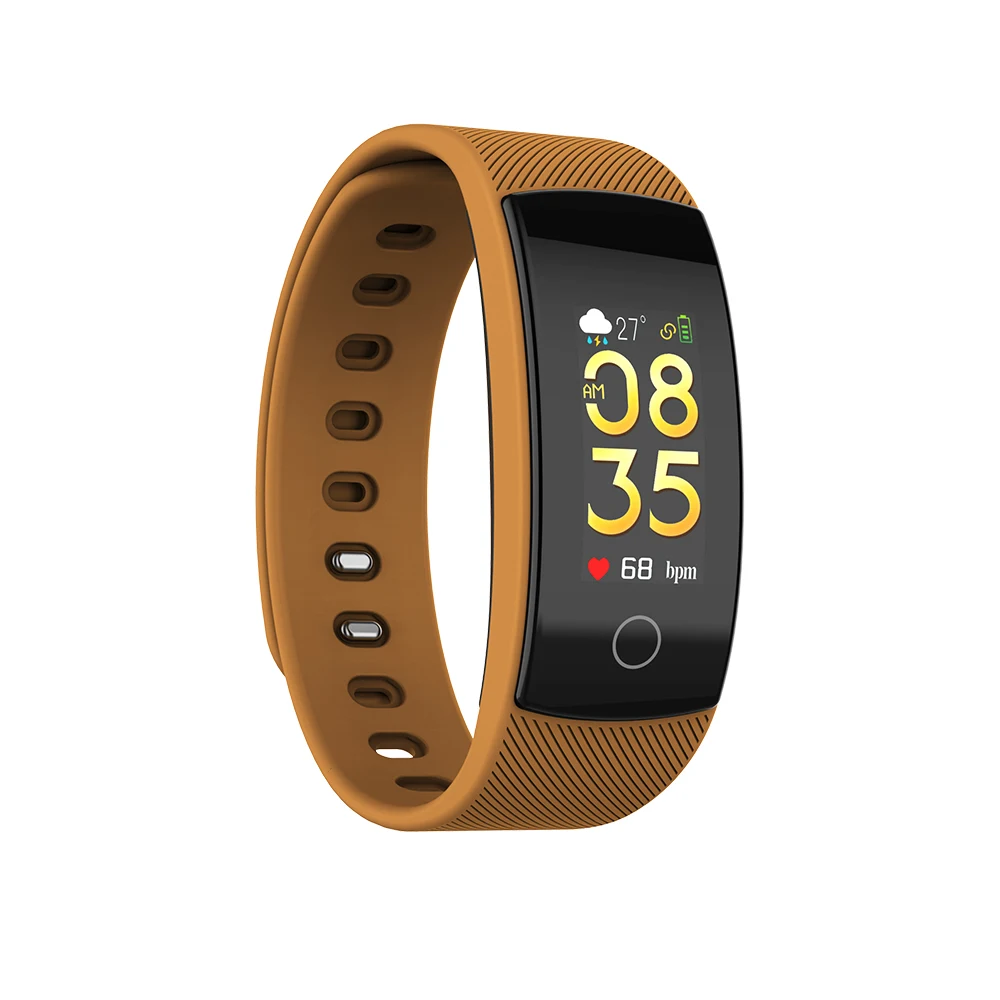

QS80PLUS Smart Bracelet Color Screen Blood Pressure/Oxygen Monitor Fitness Tracker Heart Rate Monitor Sport Band for Android IOS