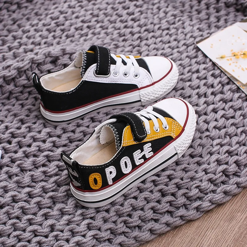 Fashion Canvas Sneakers Children's Shoes Children's Sneakers Comfortable Kids Flats Boys Shoes Girls Sneakers