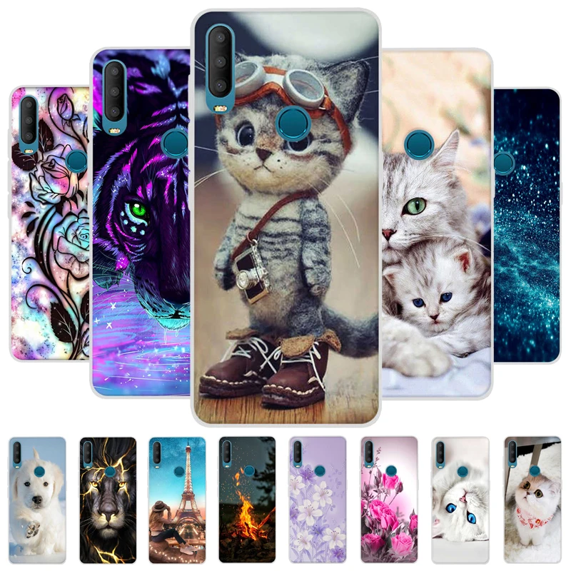 Patterned Case for Alcatel 3X 2020 Soft TPU Silicone Phone Back Cover ALCATEL 3 X Funda Coque | Мобильные телефоны и