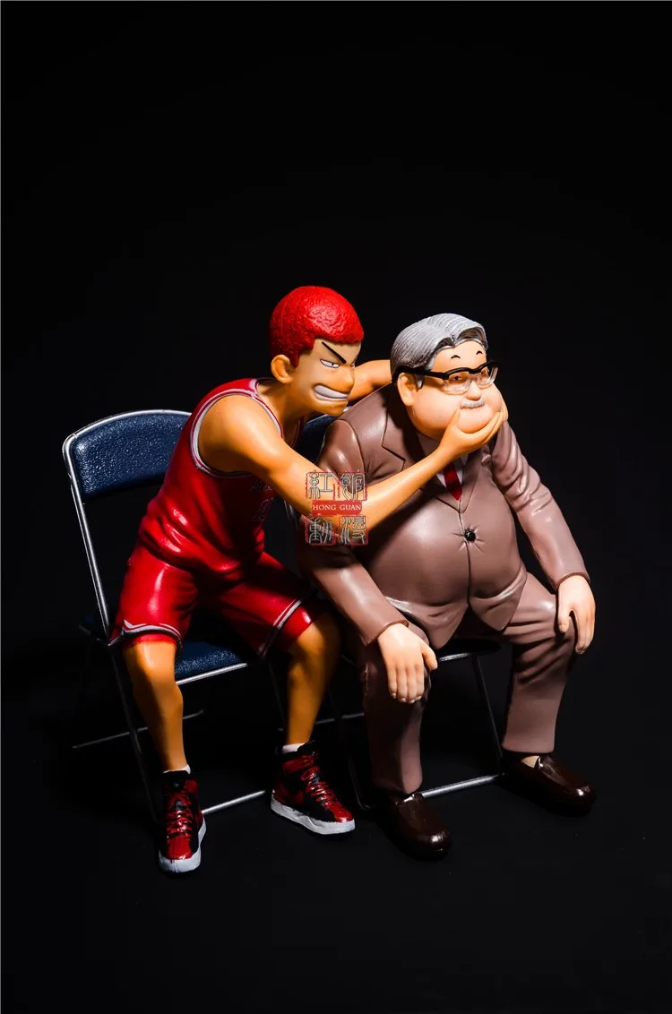 Vogue Hanamichi Sakuragi SHOHOKU Head Coach Mitsuyoshi Anzai Basketball Comic Anime SLAM DUNK 10 # Figure Model Toys | Игрушки и хобби