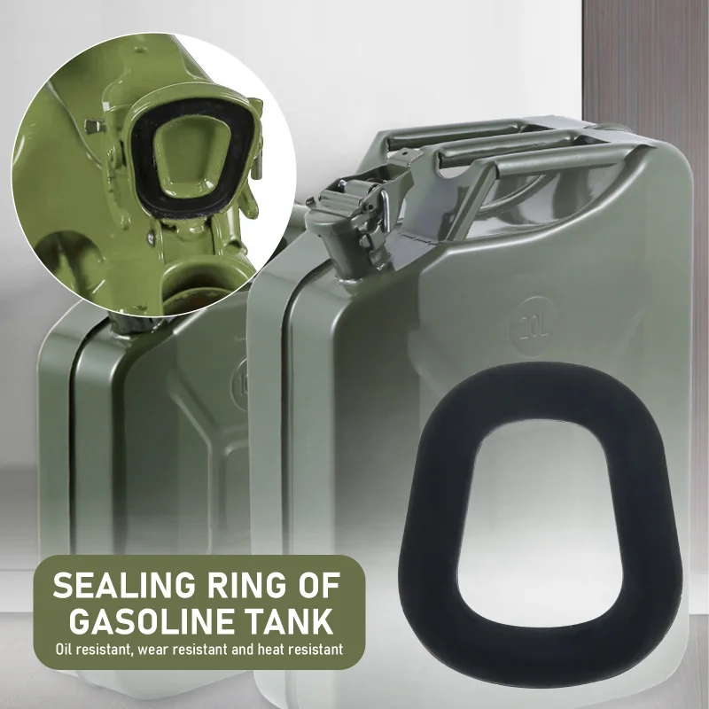 2pcs/1pc Universal Sealey Jerry Can Seal Fuel Cans Rubber Gasket