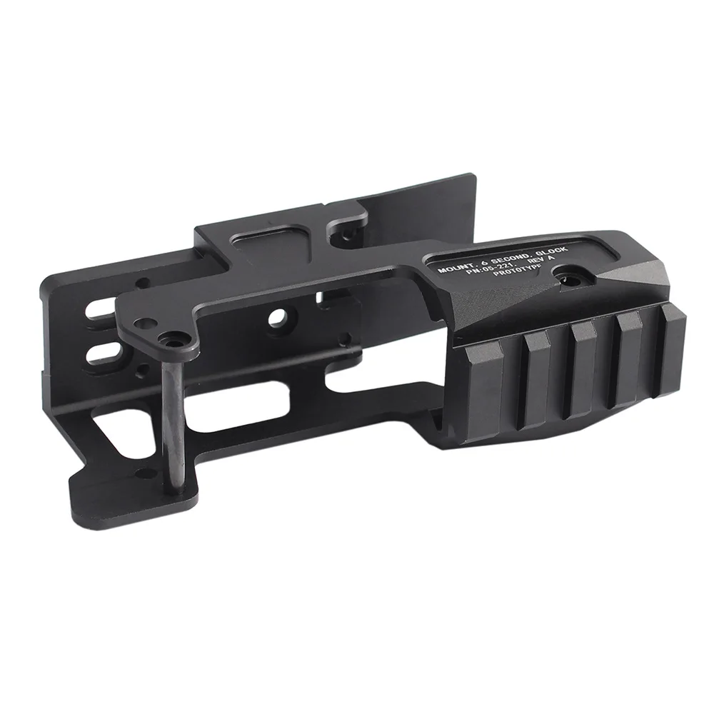 tactical hunting AR 15 gun accessories ALG 6-Second Mount for Glock 17 18C Pistols with magwell flared for 20mm picatinny rail (1)