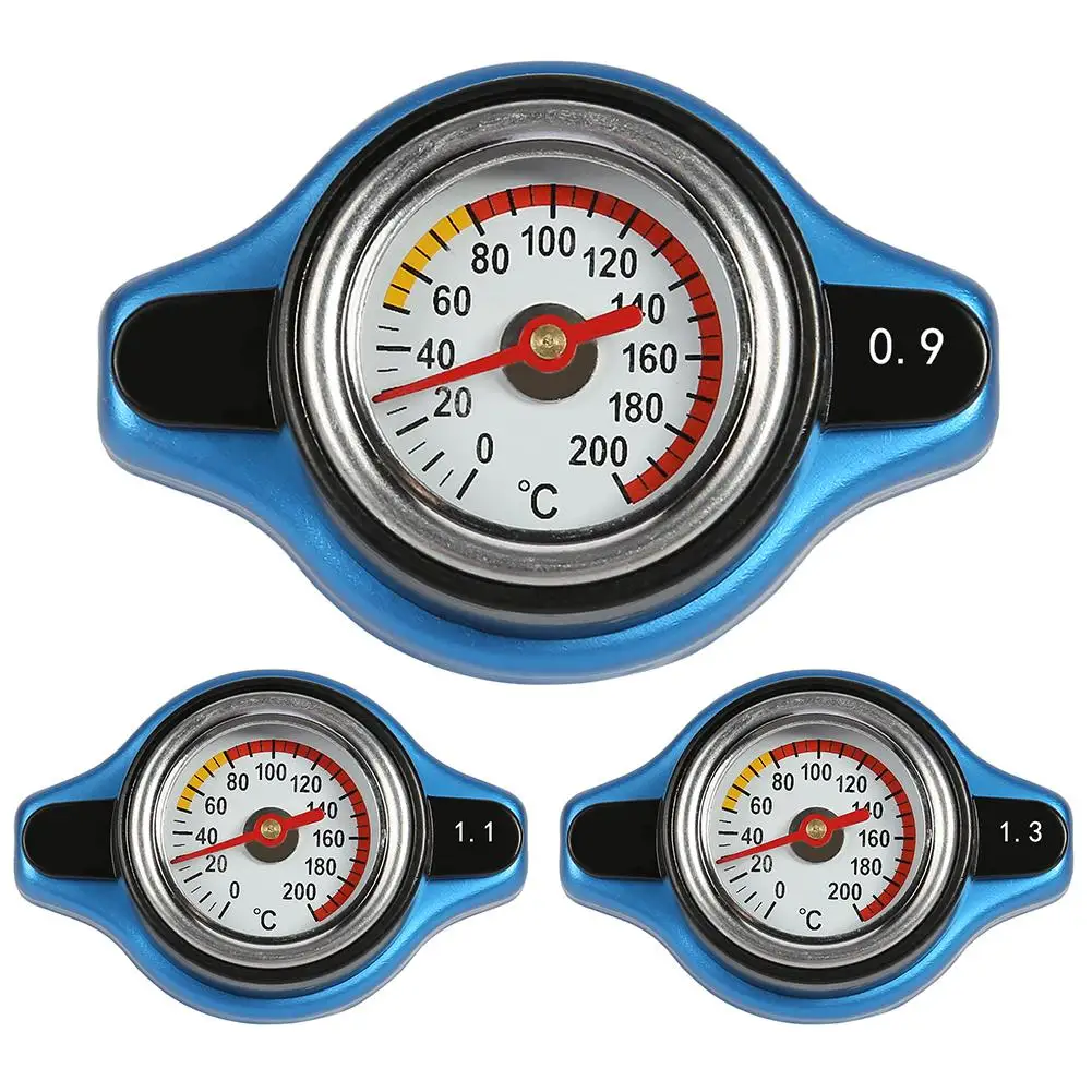 Car Gauge Radiator Cap Tank Cover Water Temperature Gauge With Utility