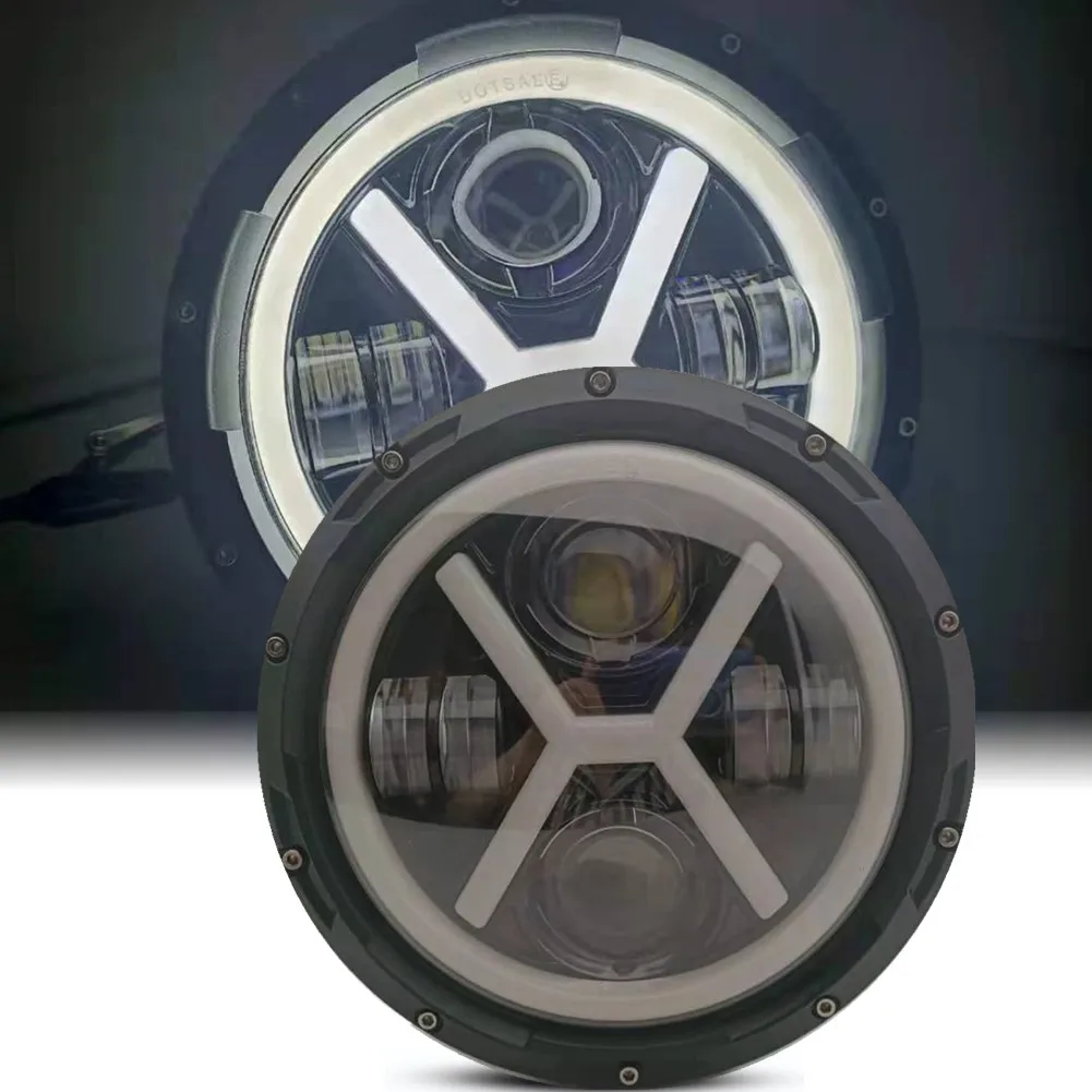 Faro LED 7 Pulgadas + Luces Antiniebla Para Yamaha V-Star - Iluminación Potente Para Rutas Nocturnas