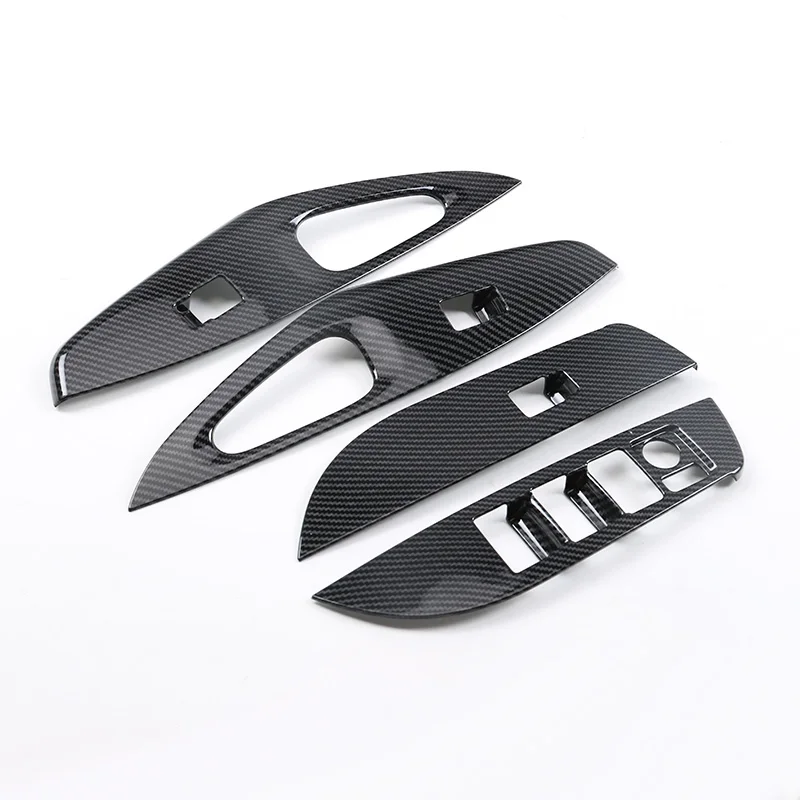Lsrtw2017 for Toyota Corolla E210 Car Window Switch Button Frame Decorative Interior Mouldings Accessories - Название цвета: product picture