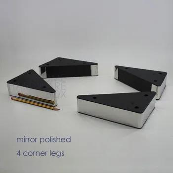 

low cabinet base stand mirror polish long cabinets corner legs