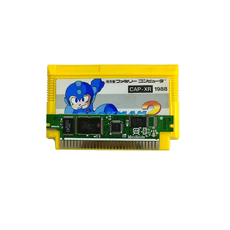 Карта Rock Man 2 Jap Version Nes/FC для 60-контактного 8-битного игрового плеера | Электроника