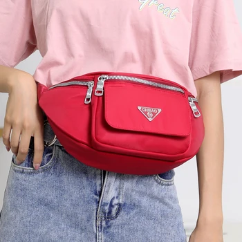 

Women Crossbody Bag 2020 Casual Chest Bags Women Waist Bag Trendy Belt Pouch Female Dumpling Pack Phone Pouch Hip Waist Packs
