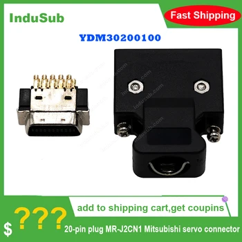 

YDM30200100 CN2 Encoding Connector 20-pin plug MR-J2CN1 Servo connector