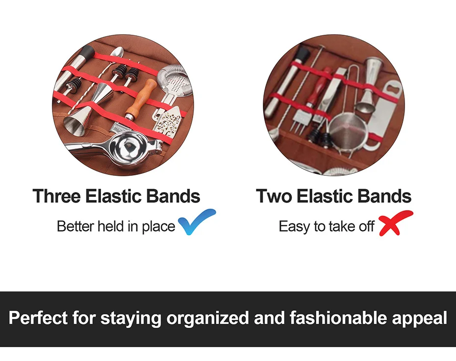 WESSLECO Bar Bartender Carrying Bag Creative Bartender Canvas Toolkit Pack Bar Tool Bag Professional Cocktail Shaker Set Storage