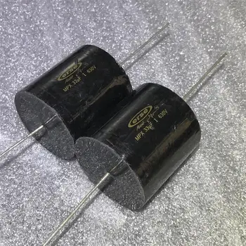 

Capacitor electronics erse MPX 33uf630vdc fever level rough copper pin frequency division coupling electrodeless capacitor