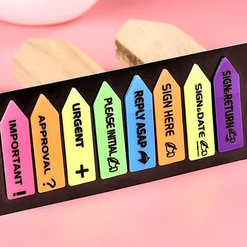 

160 Sheets/Pack Kawaii Solid Color Sticky Notes Cute Memo Pads Message Label Sticker For Kids School Office Stationery Supplies