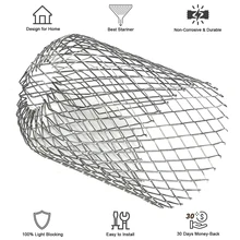 4 шт. Стоп Блокировка расширяемая сетка прочный водосточный желоб защита 3 дюймов фильтр алюминиевый фильтр водосточный с защитой от ржавчины листья мусор Eave