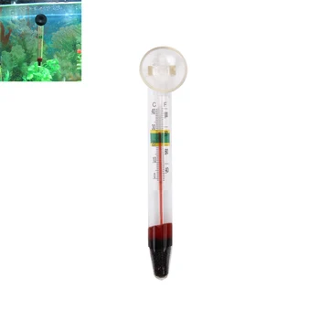 

Floating Thermometer with Suction Cup Pools Temperature Gauge for Aquarium Fish Tank