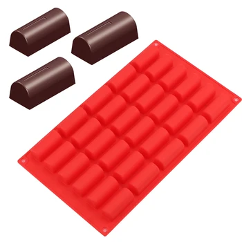 

30 Holes Candy Bakeware Cake Mold Ice Cube Mold Silicone DIY Baking Tools Non-Stick Kitchen Tools Chocolate Desserts Cakes Mould