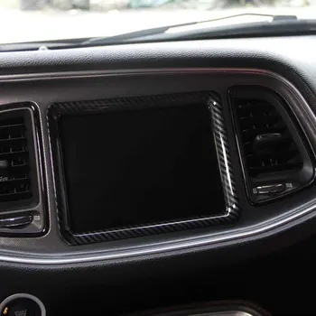 

Center Console Practical Interior Modifying Dashboard Decor Multifunction Repair GPS Trim Frame Car For Dodge Challenger