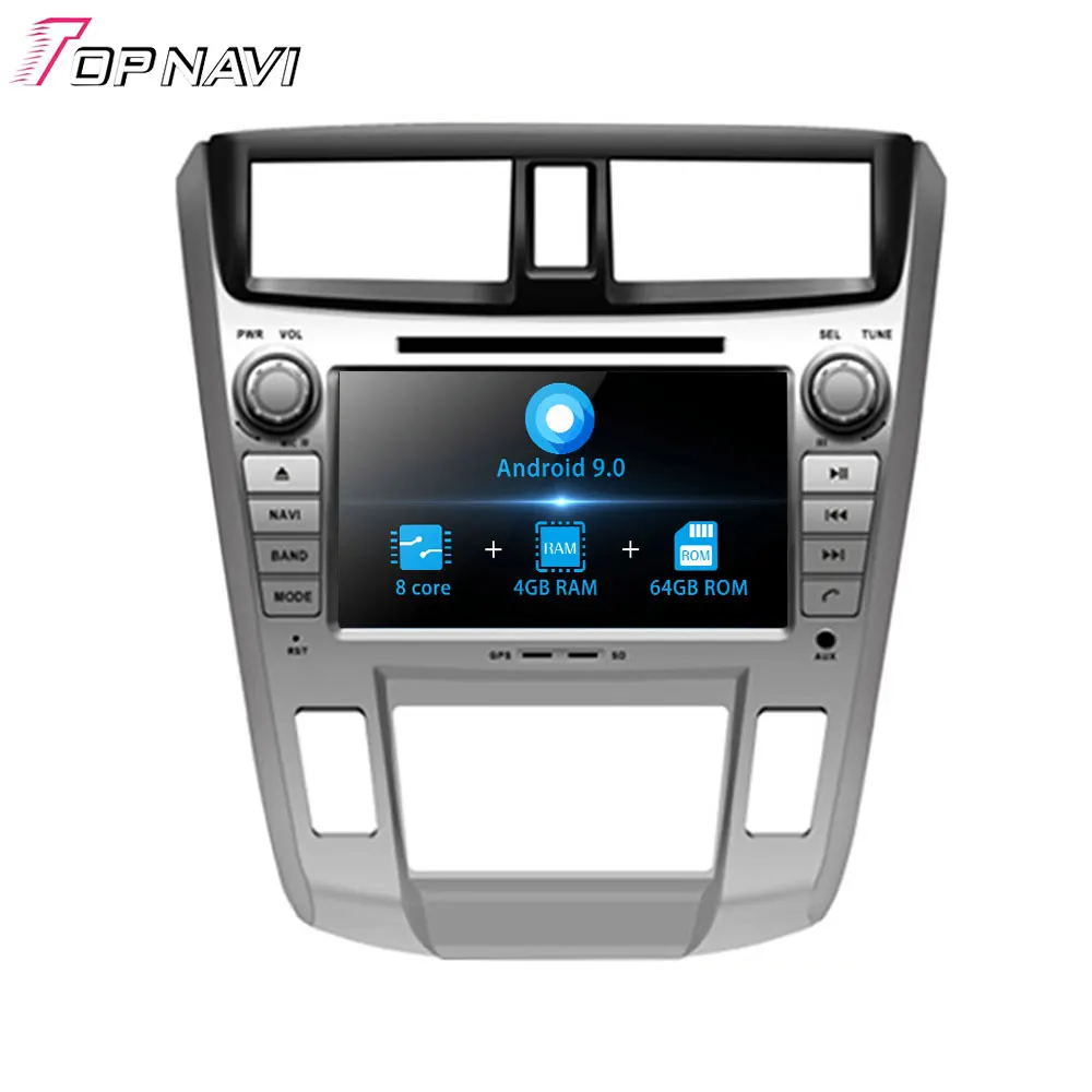 " Восьмиядерный Android 9,0 для Honda CITY 1.8L 2008-Стерео Авторадио Мультимедиа Аудио DVD автомобильный Радио gps навигатор плеер 2 Din
