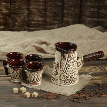 

Coffee set "Asia", 5 items: Turk 0.5 l, cups 0.15 l