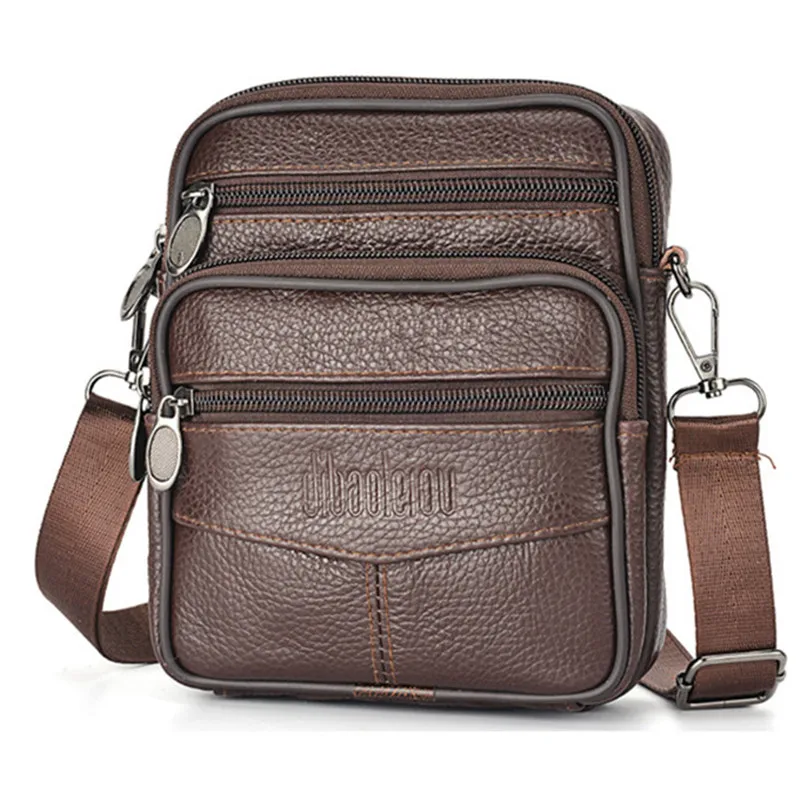Leather Cross Body Bags Men Cowhide Crossbody Bag Men Leather Men