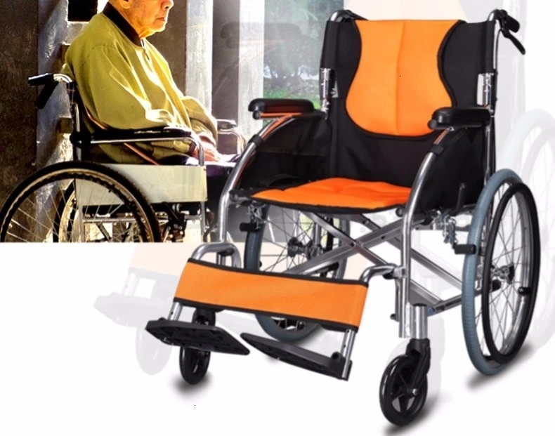 Yad Wheelchair The Elderly Walk Instead Vehicle Fold Light Portable Exceed Light Old Age Belt Sit More Then Function Wheelbarrow