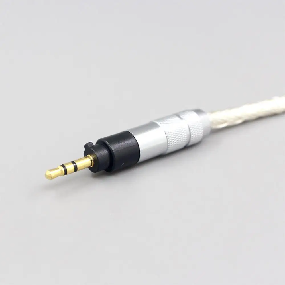 LN007208 16 Core OCC Silver Plated Headphone Earphone Cable For Sennheiser Urbanite XL On Over Ear