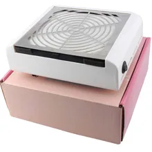 Мини-пылесос для ногтей с круглым лицом, 40 Вт, фильтр высокой мощности, выдвижной настольный очиститель для ногтей, пылесборник для ногтей