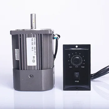 

single-phase 220V ac motor with motor governor Controller,60W 90W 120W 1350rpm high speed optical axis control ac motor