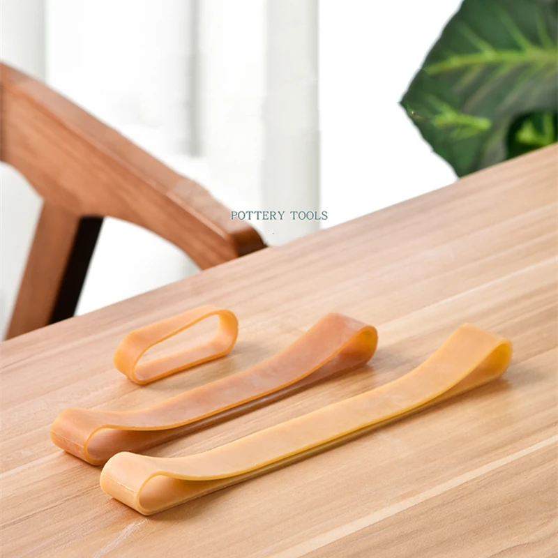 Pottery Tools Clay Sculpting Tools Pottery Sculpting Tools Clay Craft Tool Ceramic Plaster Mould Bandage Adjustable Binding Belt Ceramic Mould Binding Stretch Rubber Ring Elastic Band Pottery Tools