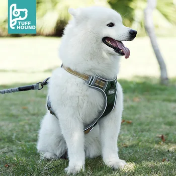 

Reflective Pets Walking Safety Vest Harness No-Pull Pet Dog Harness For Medium Large Dogs Bulldog Adjustable Nylon Dog Harnesses