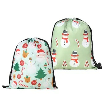 

2pcs Shopping Backpack Storage Bag for Travel Xmas Gift Shopping