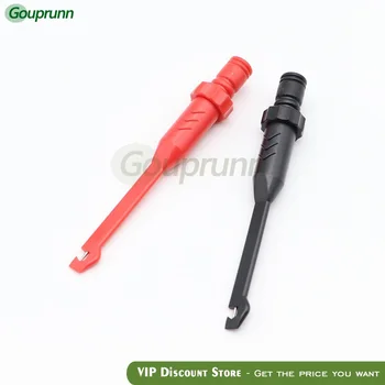 

2 pcs Piercing Test Clip with 4mm Banana seat Heavy-Duty Insulation Piercing Probe Automotive test Clip with back probe
