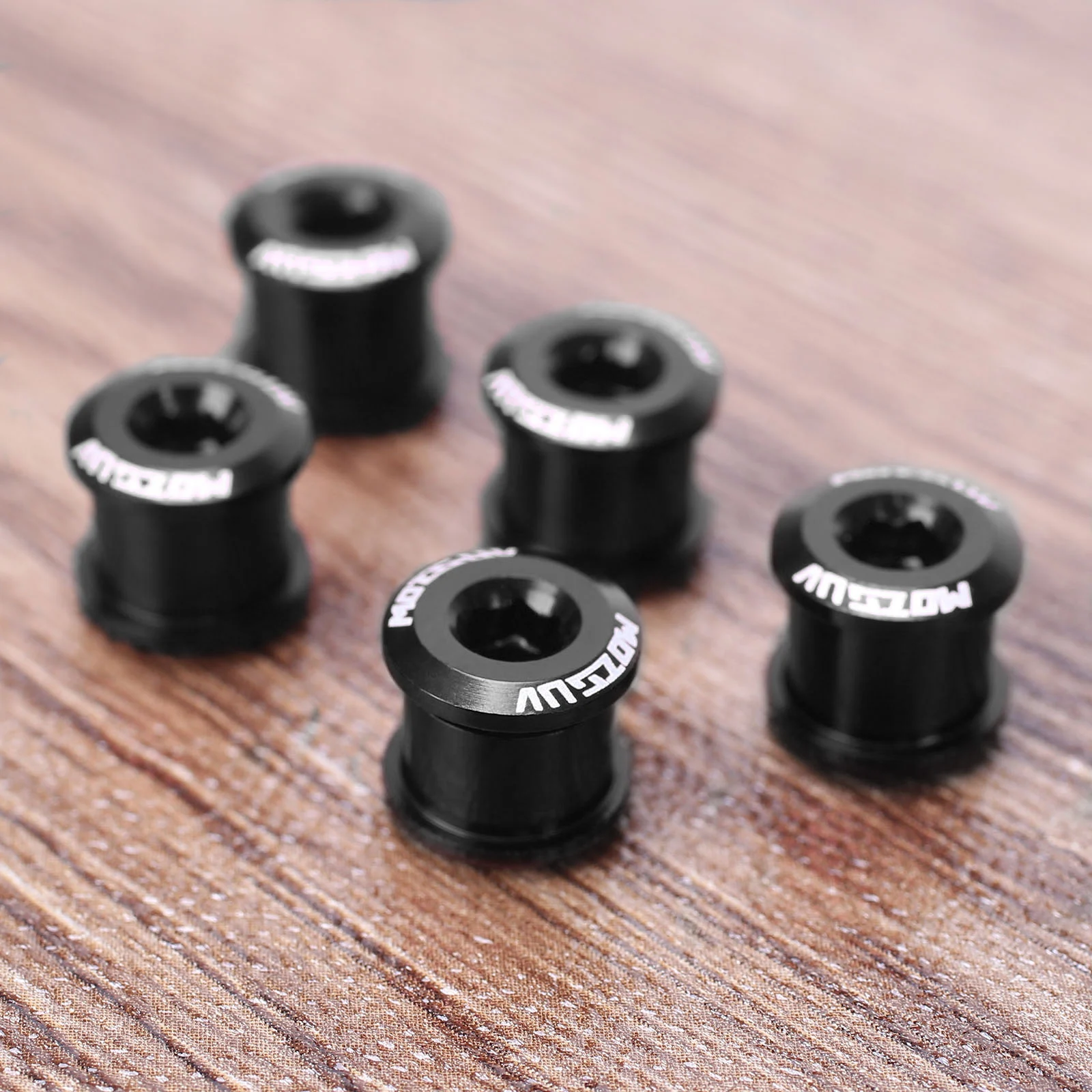 5Pcs MTB Bicycle Chainring Bolt Single Chainwheel Screws Alloy 7075 4.9mm/6.4mm Road Cycling Bike Disc Screws for Crankset Parts