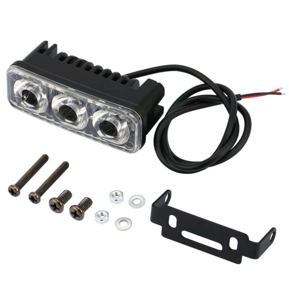 2 шт. 3LED 12V Супер белый высокий Мощность автомобиль внедорожник DRL Дневной светильник ing универсальный грузовик светильник Системы