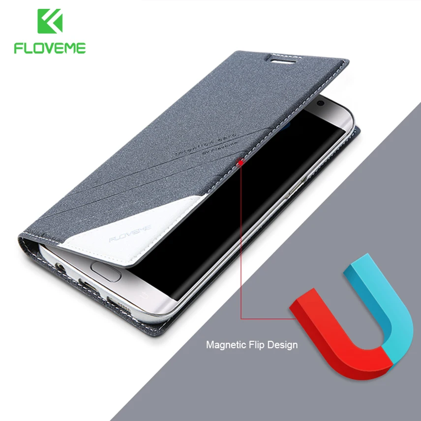 Чехол Floveme для samsung A3 A5 Магнитный кожаный бумажник флип-чехол s для samsung Galaxy S9 S8 Plus S7 Note 9 8 сумка