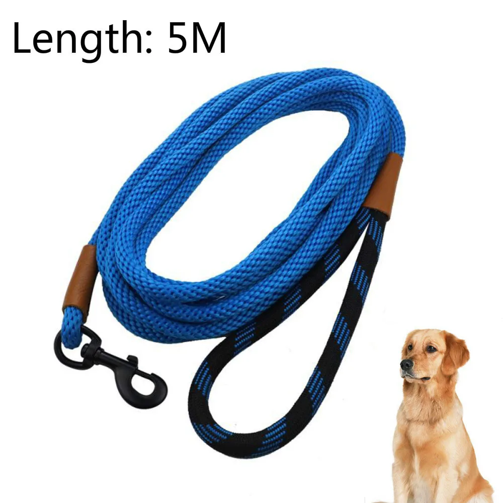 Dog Leash Strong Medium large Dog Leash 5M Long with Comfortable Padded