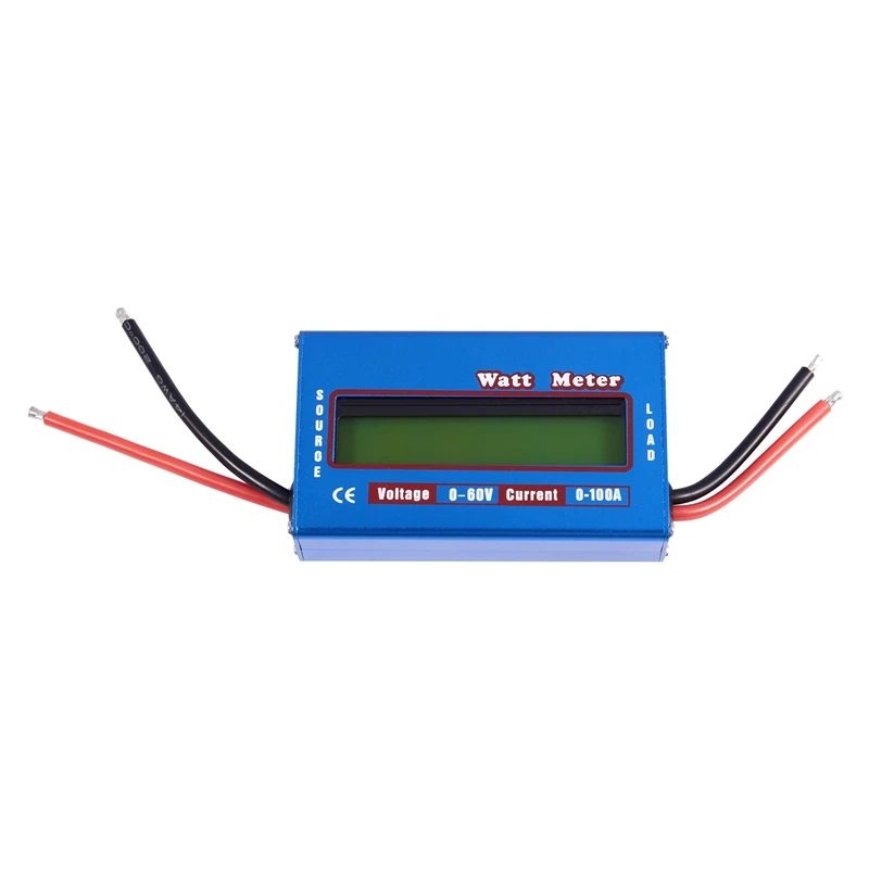 Топ!-60 V/100A ватт RC метр динамометр батареи балансирует напряжение питания пиковый контрольный анализатор(синий